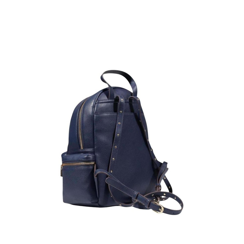 Blue Polyester Backpack Liu Jo