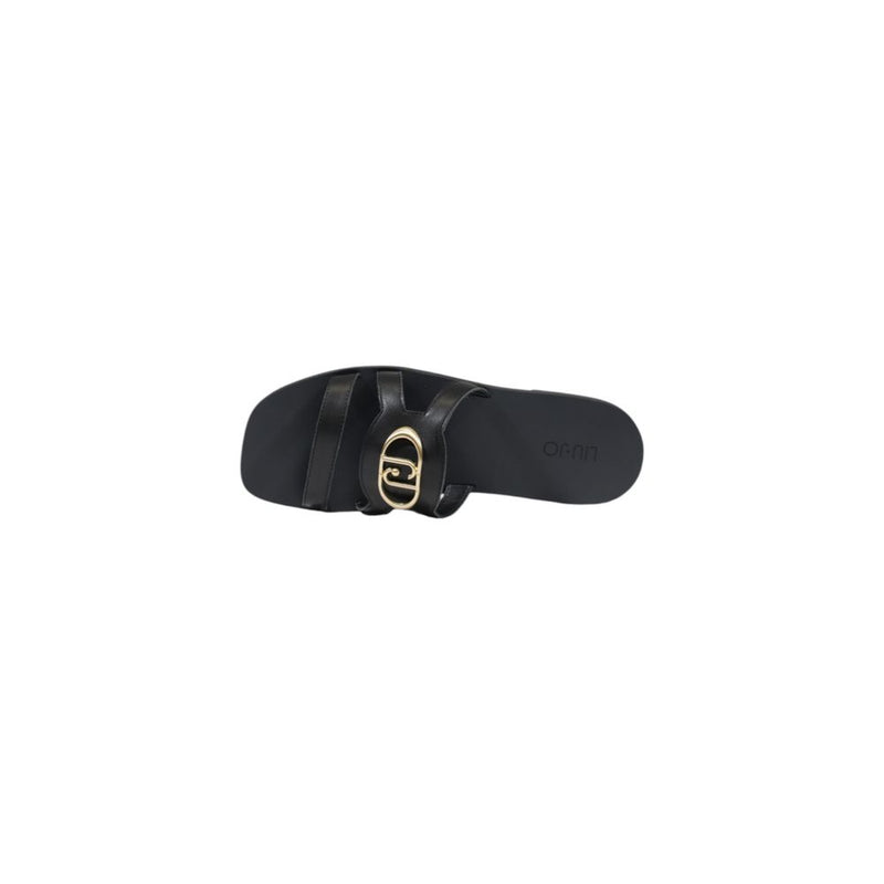 Black Leather Sandal Liu Jo