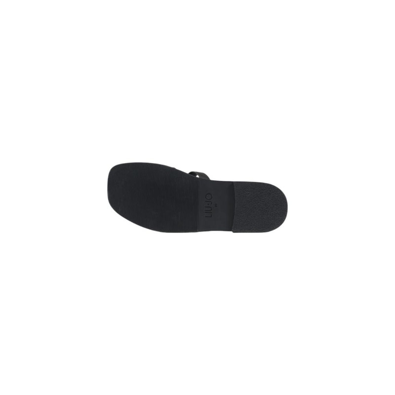 Black Leather Sandal Liu Jo