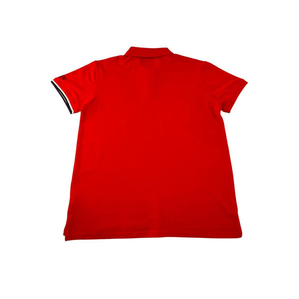 Red Cotton Polo Shirt Iceberg