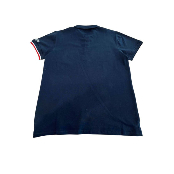 Blue Cotton Polo Shirt Iceberg