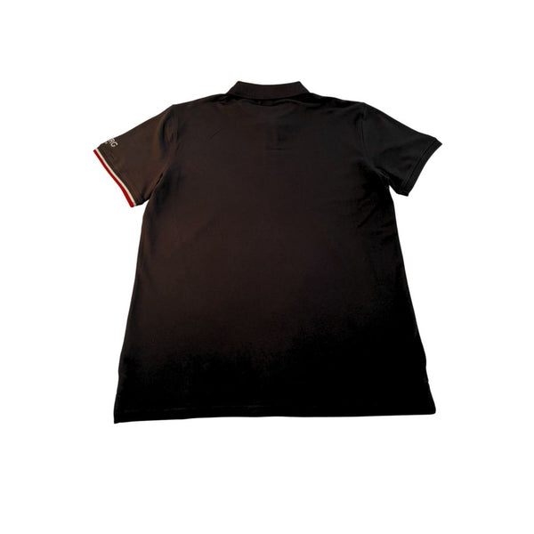 Black Cotton Polo Shirt Iceberg