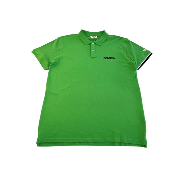 Green Cotton Polo Shirt Iceberg
