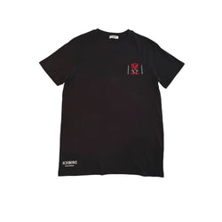 Black Cotton T-Shirt Iceberg