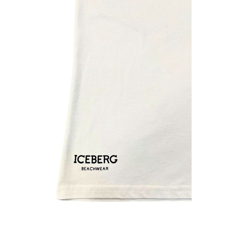 White Cotton T-Shirt Iceberg