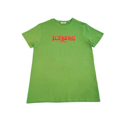 Green Cotton T-Shirt Iceberg