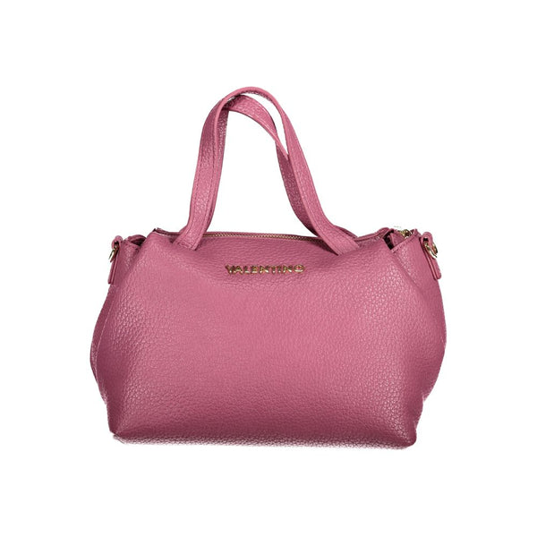 Pink Polyethylene Women Handbag Valentino Bags