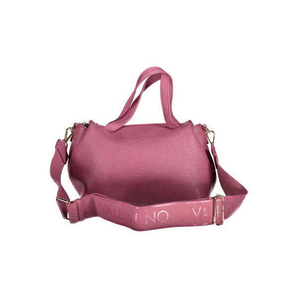 Pink Polyethylene Women Handbag Valentino Bags