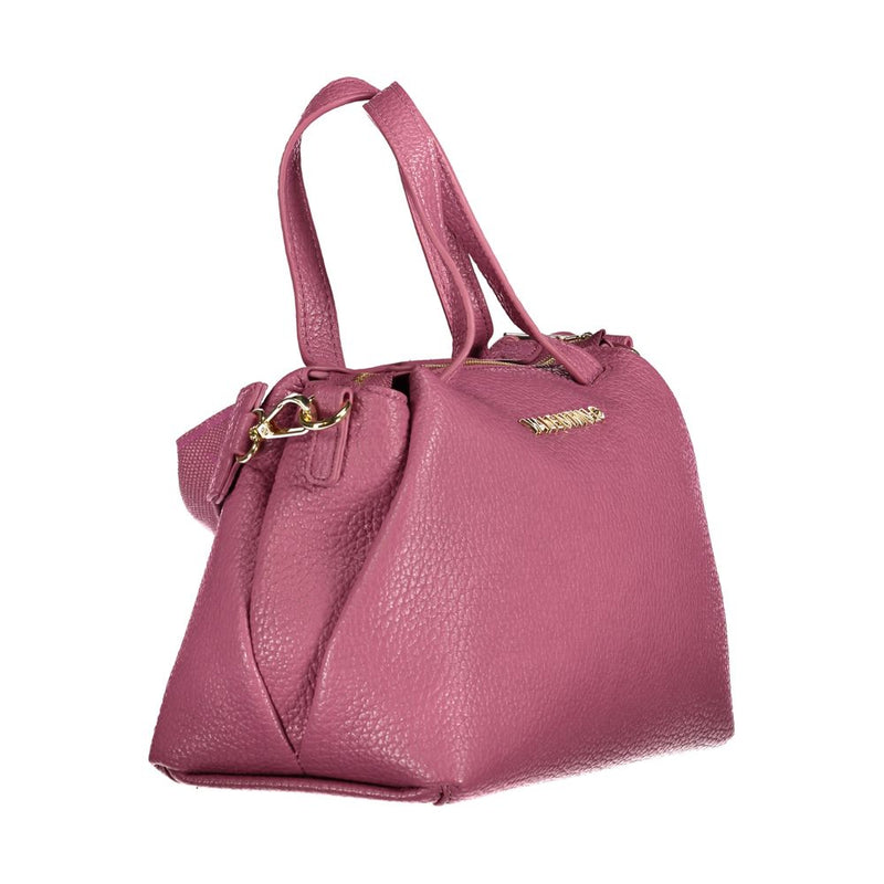 Pink Polyethylene Women Handbag Valentino Bags