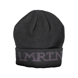 Black Acrylic Men Cap La Martina