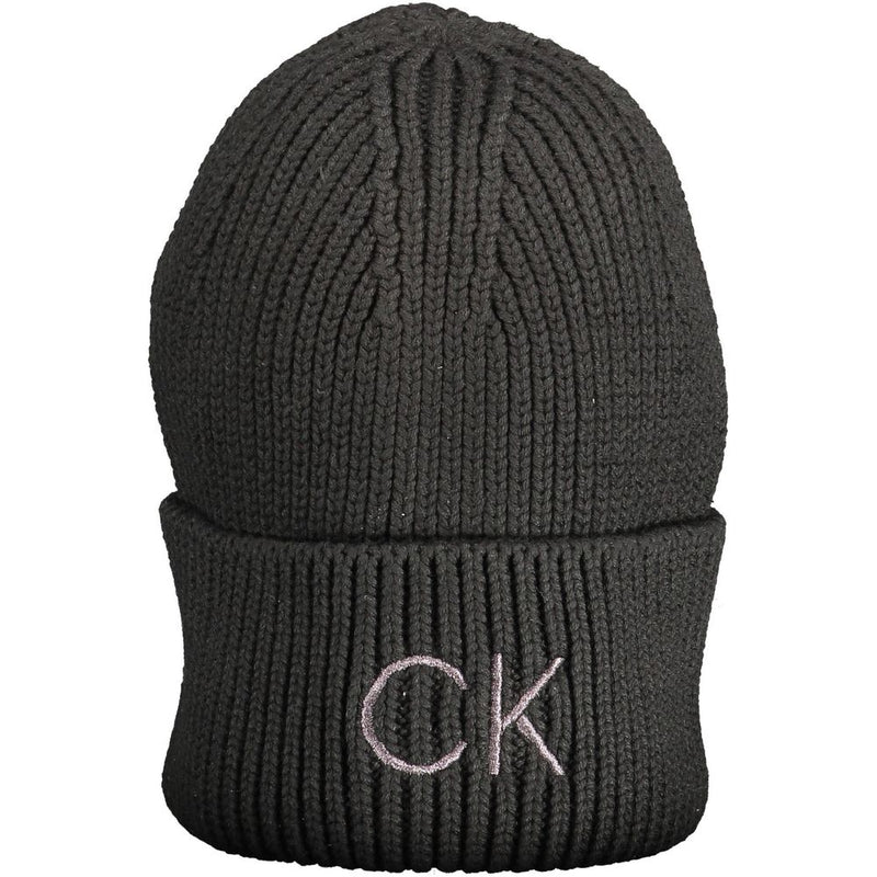 Black Cotton Women Hat Calvin Klein