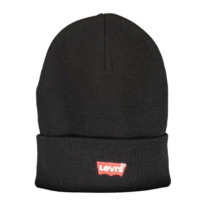 Black Acrylic Men Cap Levi's