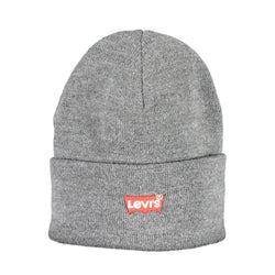 Gray Acrylic Men Cap Levi's