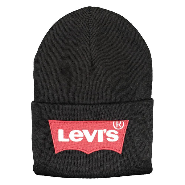 Black Acrylic Men Cap Levi's