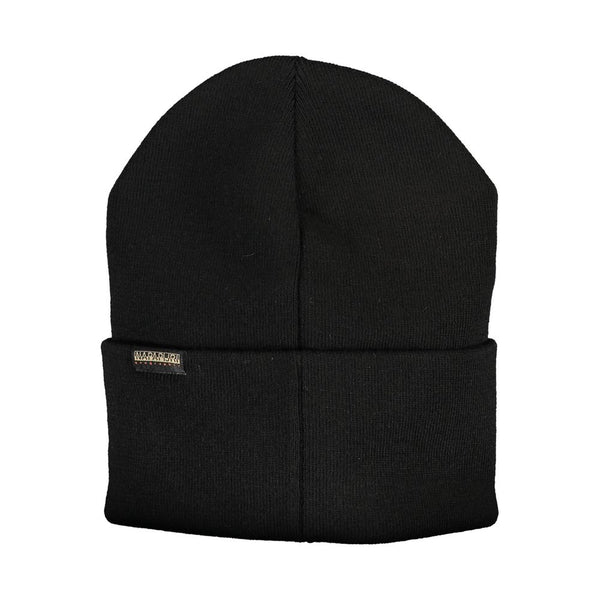 Black Marabou Men Hat Napapijri