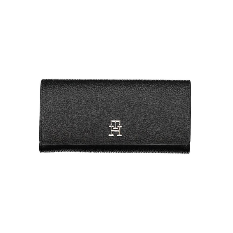 Black Polyethylene Women Wallet Tommy Hilfiger
