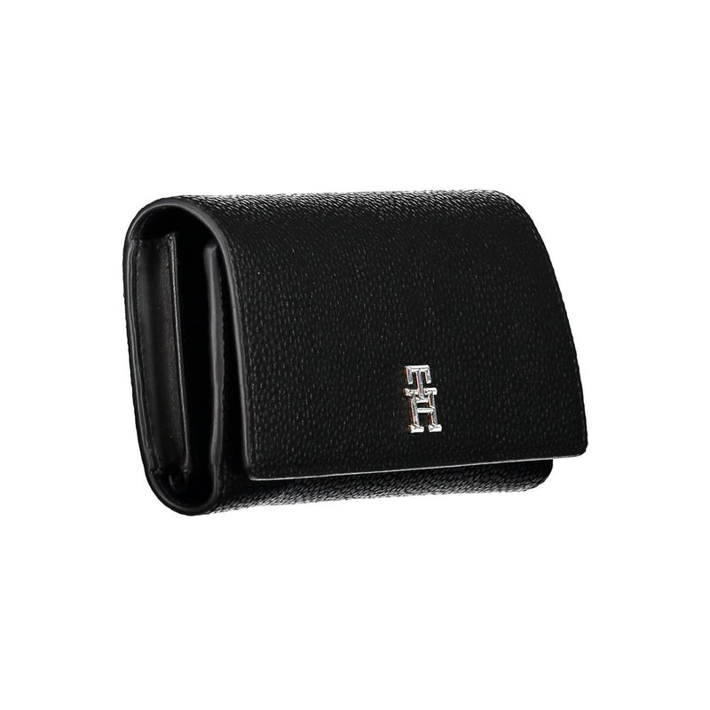 Black Polyethylene Women Wallet Tommy Hilfiger