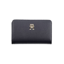 Blue Polyethylene Women Wallet Tommy Hilfiger