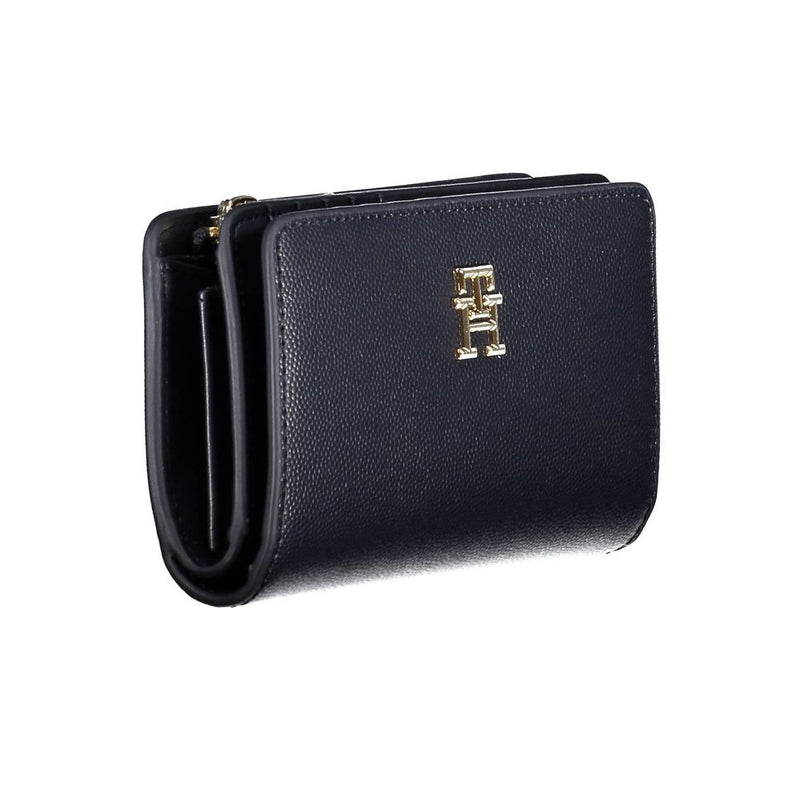 Blue Polyethylene Women Wallet Tommy Hilfiger