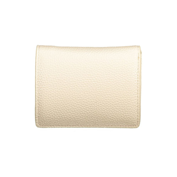 Beige Polyethylene Wallet Valentino Bags