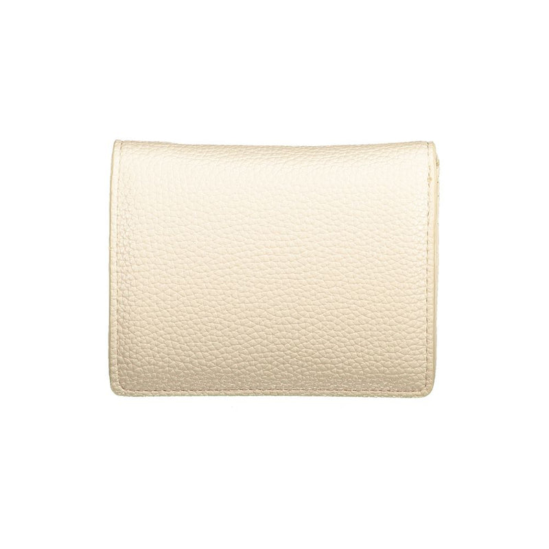 Beige Polyethylene Wallet Valentino Bags