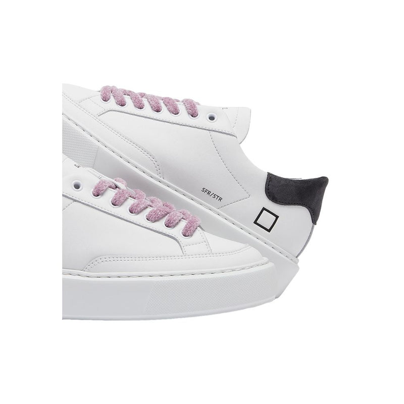 Beige Leather Sneaker D.A.T.E