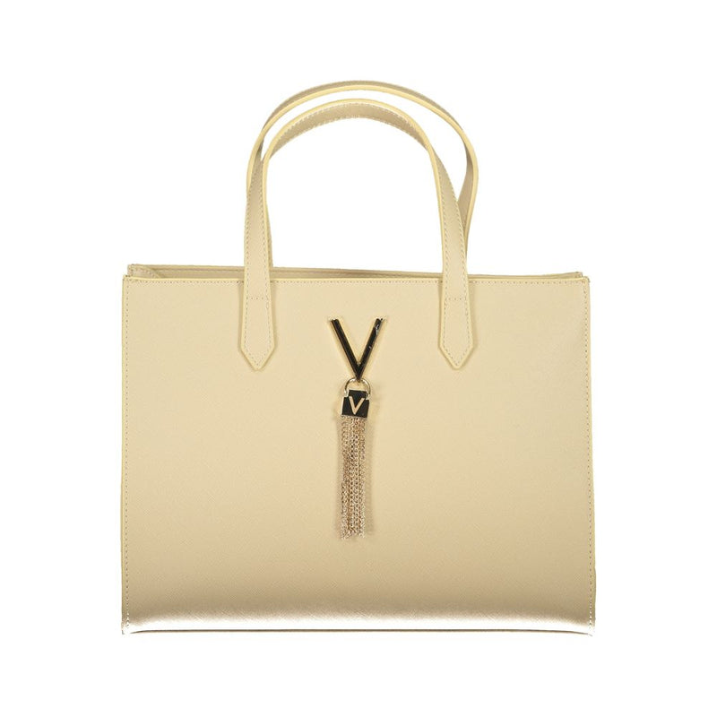 Beige Polyethylene Handbag Valentino Bags