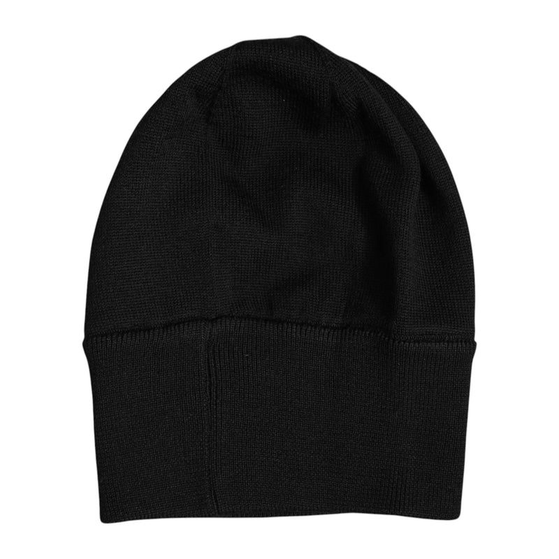 Black #DGLOVESLONDON Knitted Beanie Hat Dolce & Gabbana