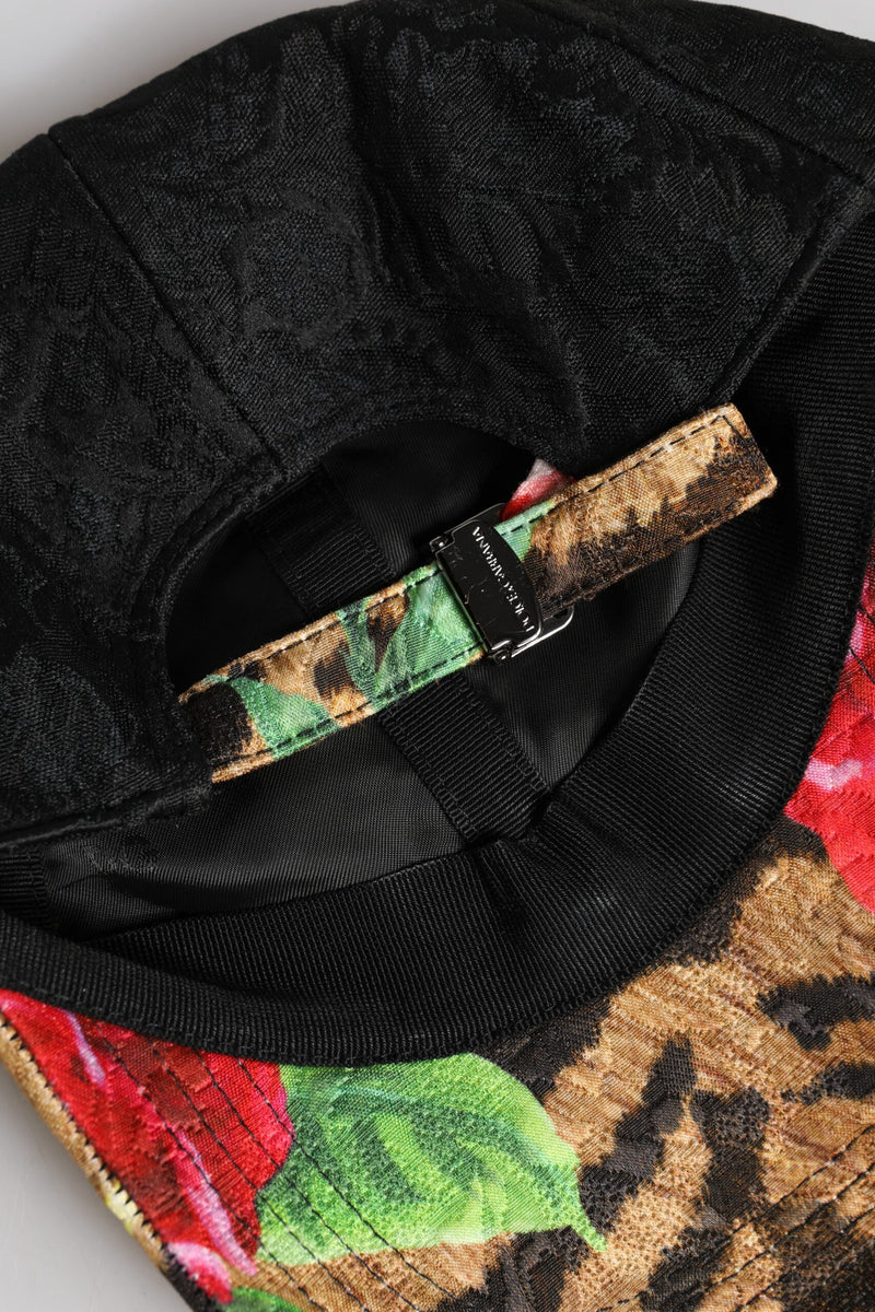 Multicolor DG Logo Patch 6 Panels Baseball Cap Dolce & Gabbana