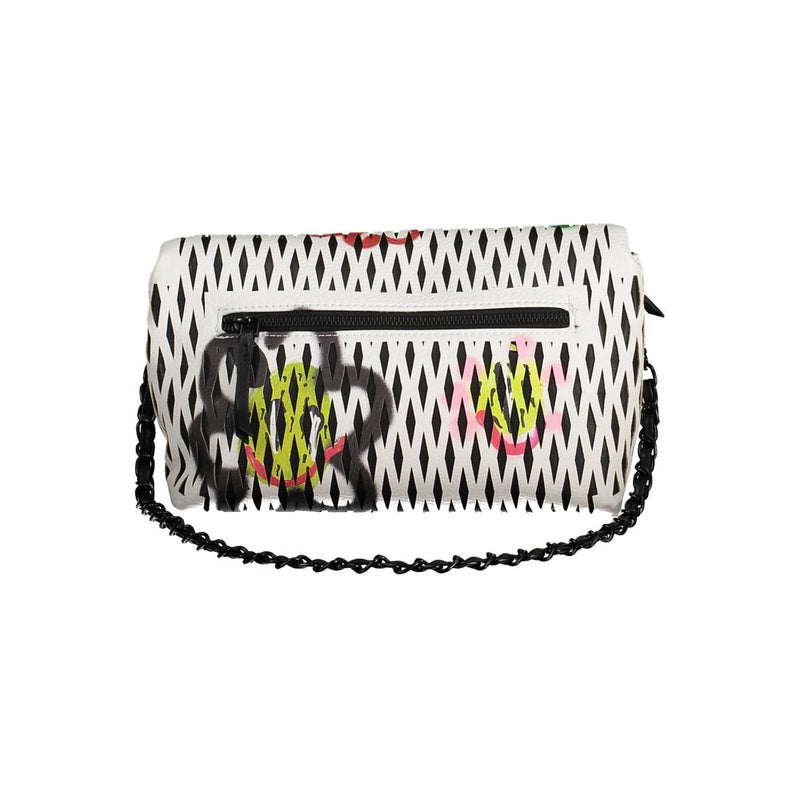 "White Polyethylene Women Handbag" Desigual