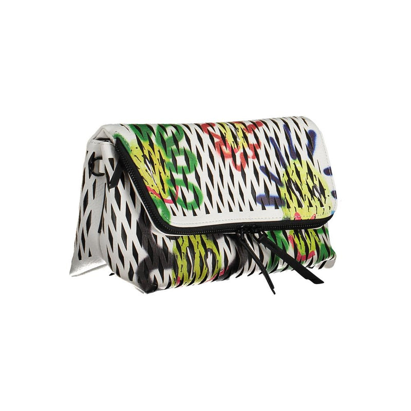 "White Polyethylene Women Handbag" Desigual