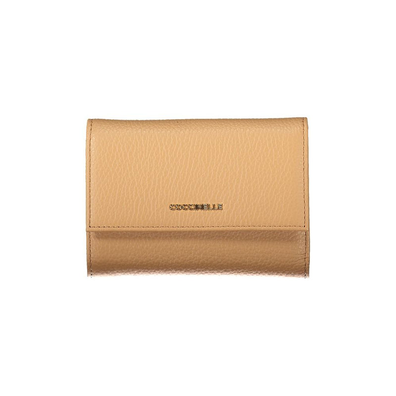 Brown Leather Women Wallet Coccinelle