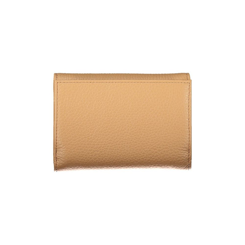 Brown Leather Women Wallet Coccinelle
