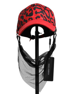 Red Cotton 6 Panels Women Baseball Cap Dolce & Gabbana