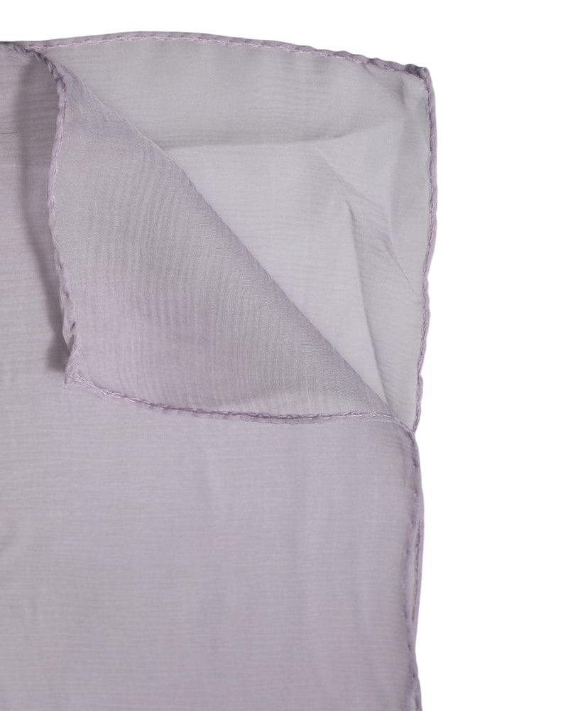 Purple Silk Rectangle Wrap Shawl Scarf Dolce & Gabbana