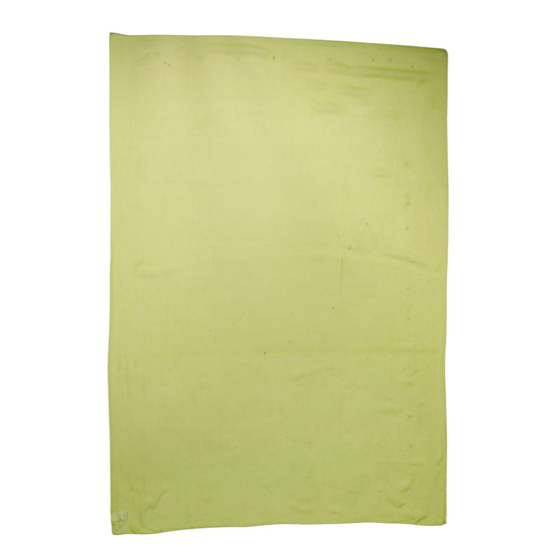 Green Silk Rectangle Wrap Shawl Neck Warmer Scarf Dolce & Gabbana