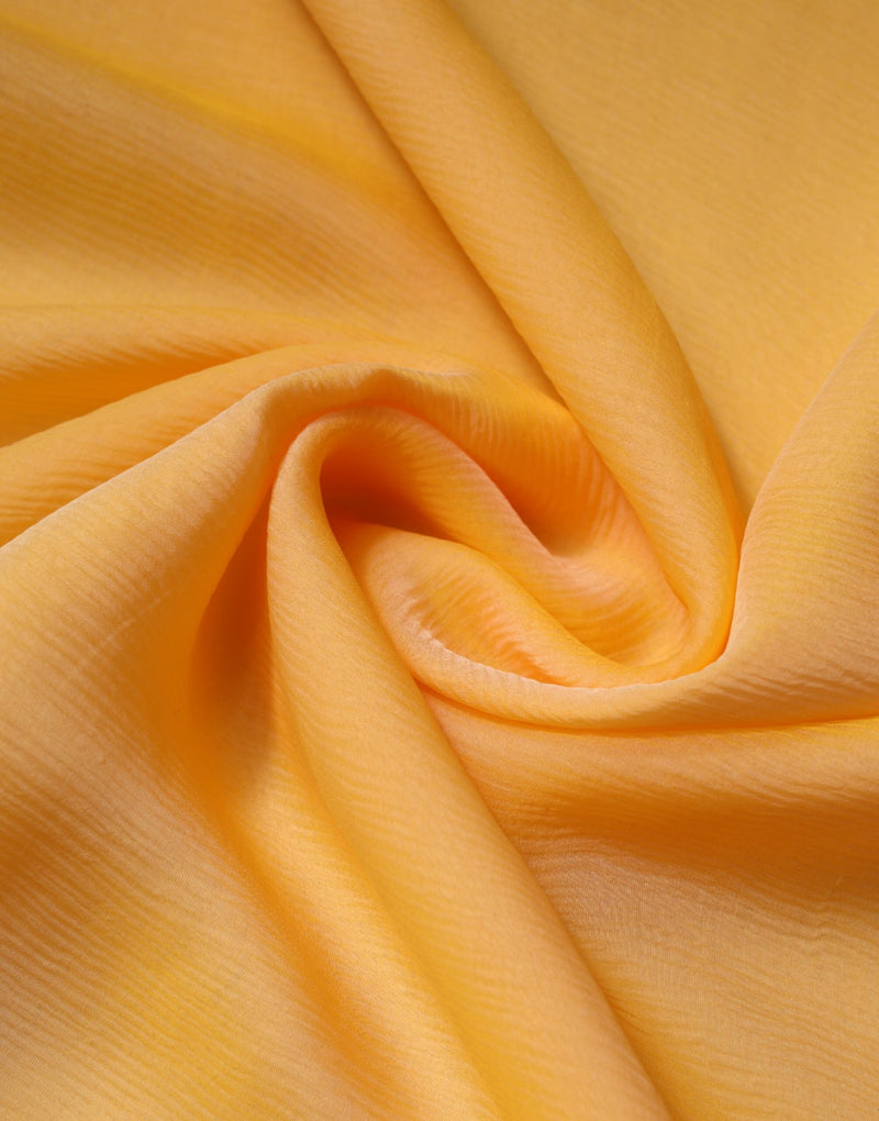 Yellow Silk Rectangle Wrap Shawl Scarf Dolce & Gabbana