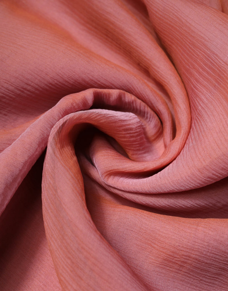 Pink Silk Rectangle Women Wrap Shawl Scarf Dolce & Gabbana