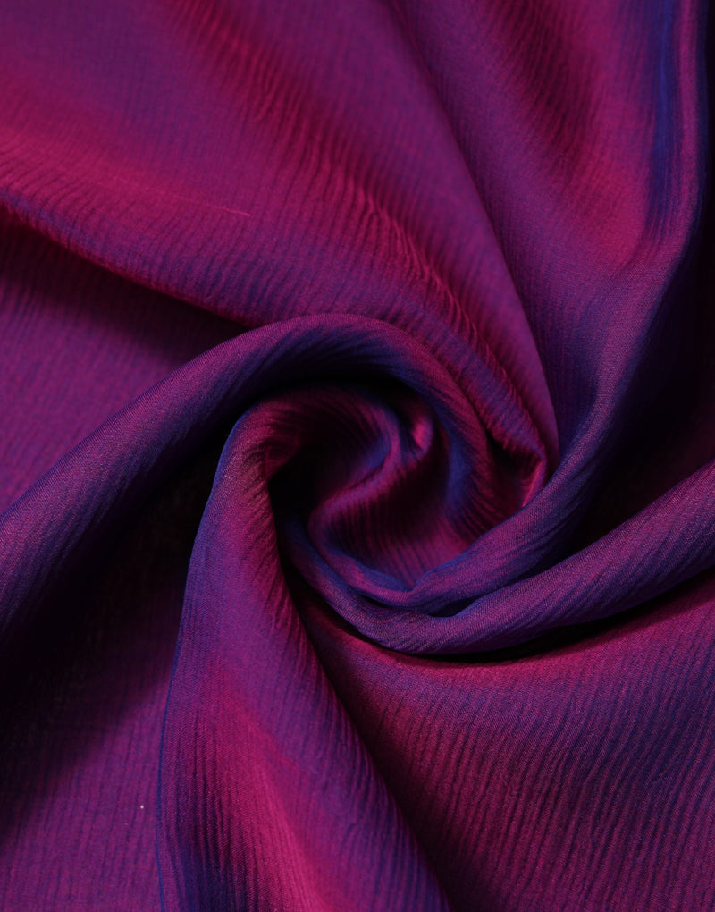 Purple Silk Rectangle Wrap Shawl Scarf Dolce & Gabbana