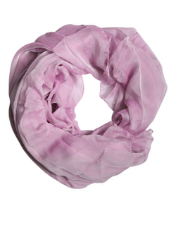 Pink Silk Rectangle Women Wrap Shawl Scarf Dolce & Gabbana