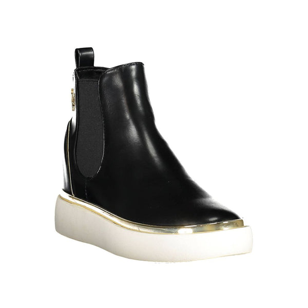 Black Polyester Women Boot U.S. POLO ASSN.