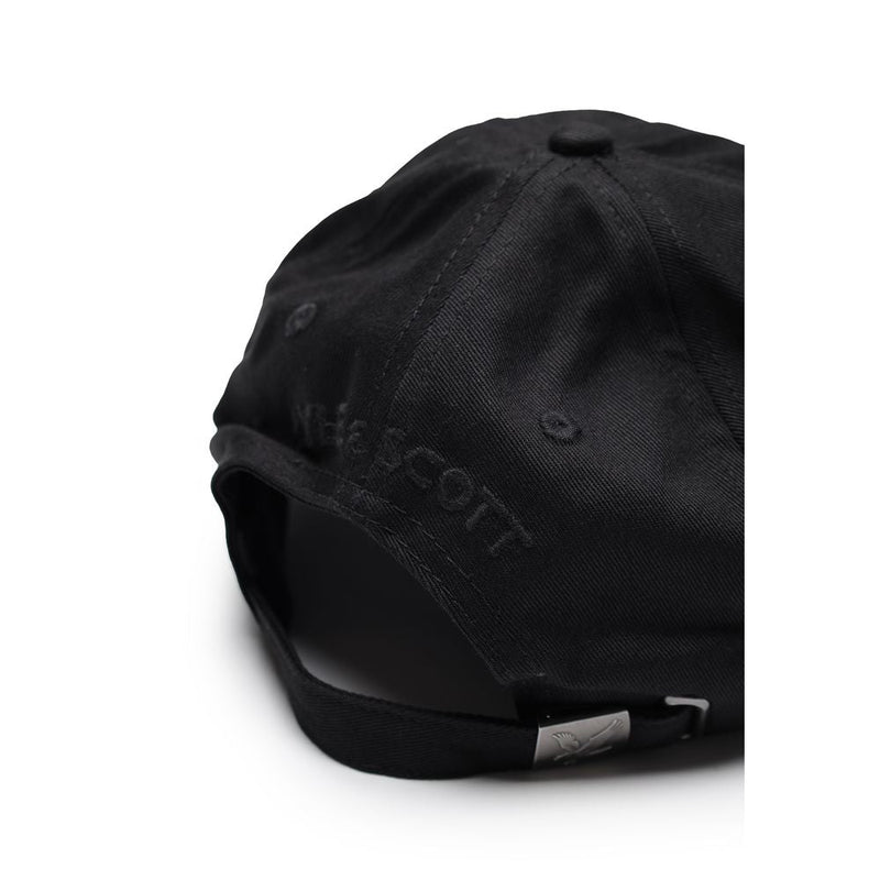 Black Cotton Hats & Cap Lyle & Scott