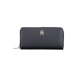 Blue Polyethylene Women Wallet Tommy Hilfiger