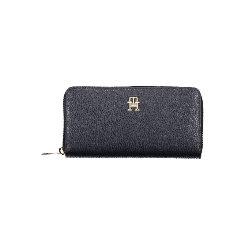 Blue Polyethylene Women Wallet Tommy Hilfiger