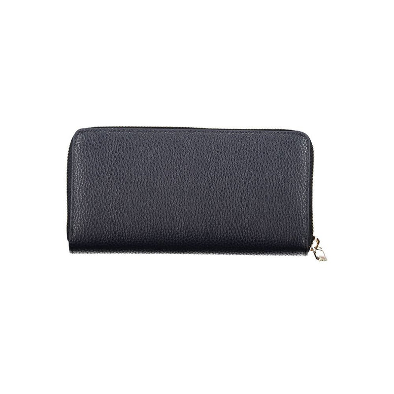Blue Polyethylene Women Wallet Tommy Hilfiger