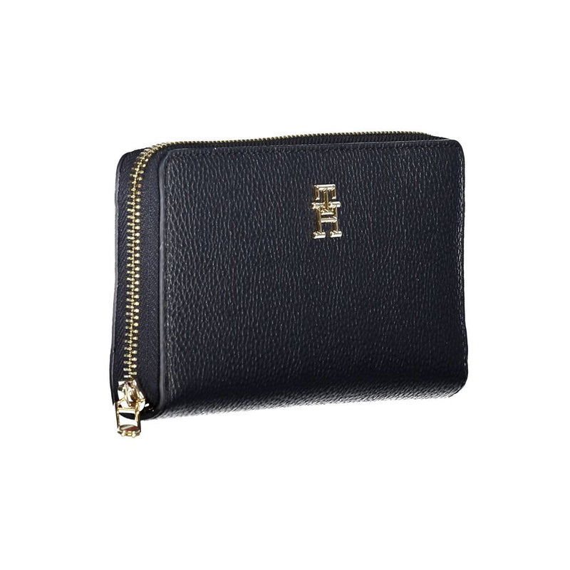 Blue Polyethylene Women Wallet Tommy Hilfiger