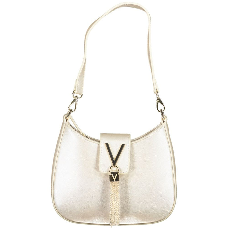 Silver Polyethylene Women Handbag Valentino Bags