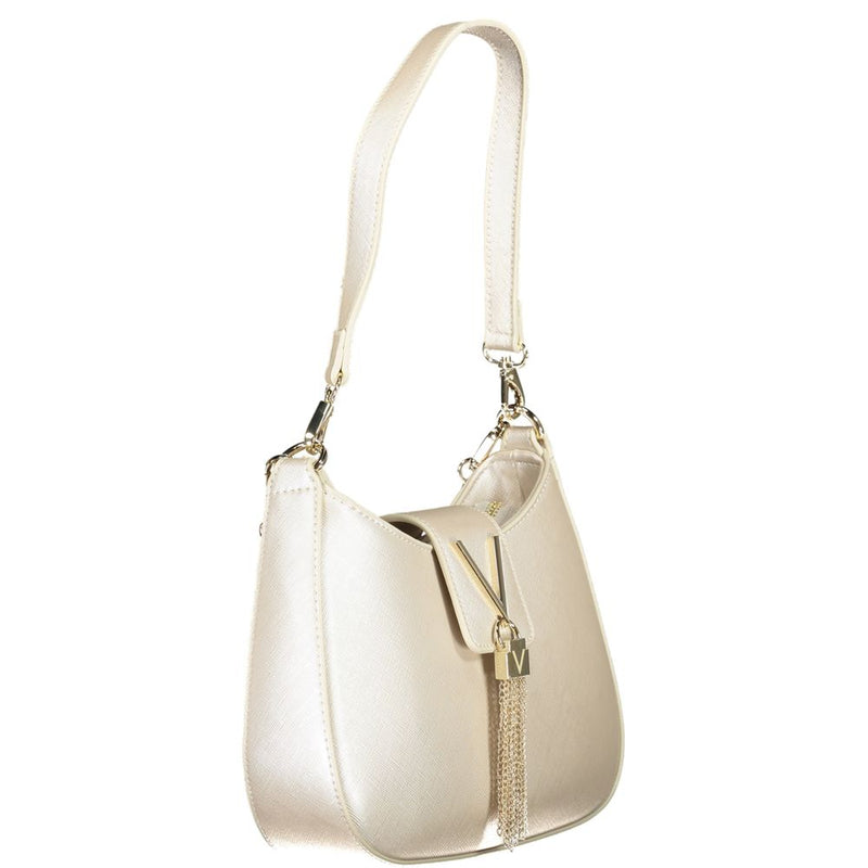 Silver Polyethylene Women Handbag Valentino Bags