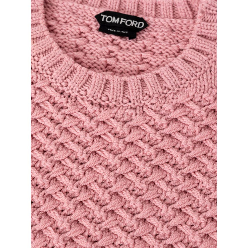 Pink Wool Sweater Tom Ford