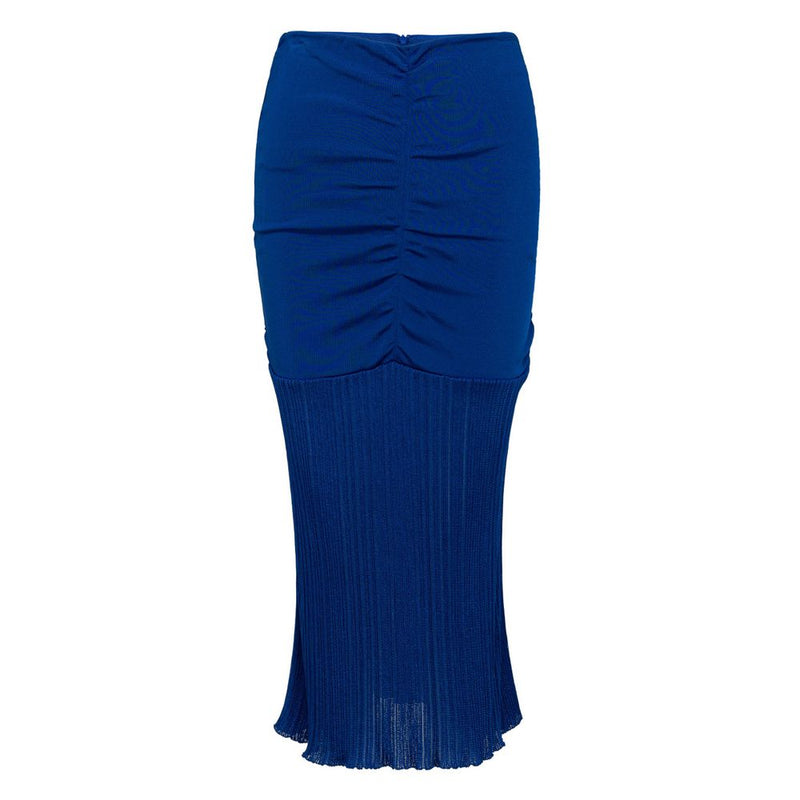 Blue Viscose Midi Tom Ford
